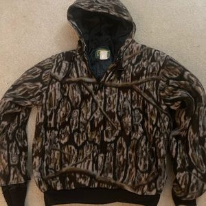 Cabelas Dry-Plus Insulated Camo Pullover Jacket, Youth L